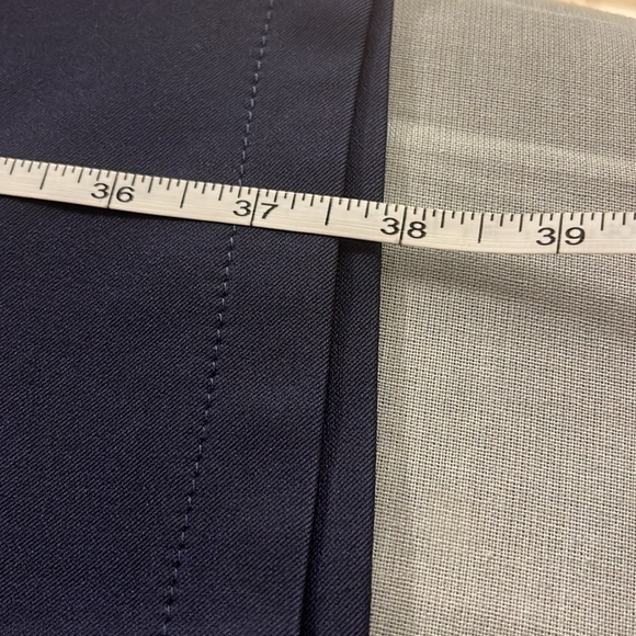 NWOT Navy Blue High Waisted Double Breast Sailor Trousers size 1X - Picture 10 of 10